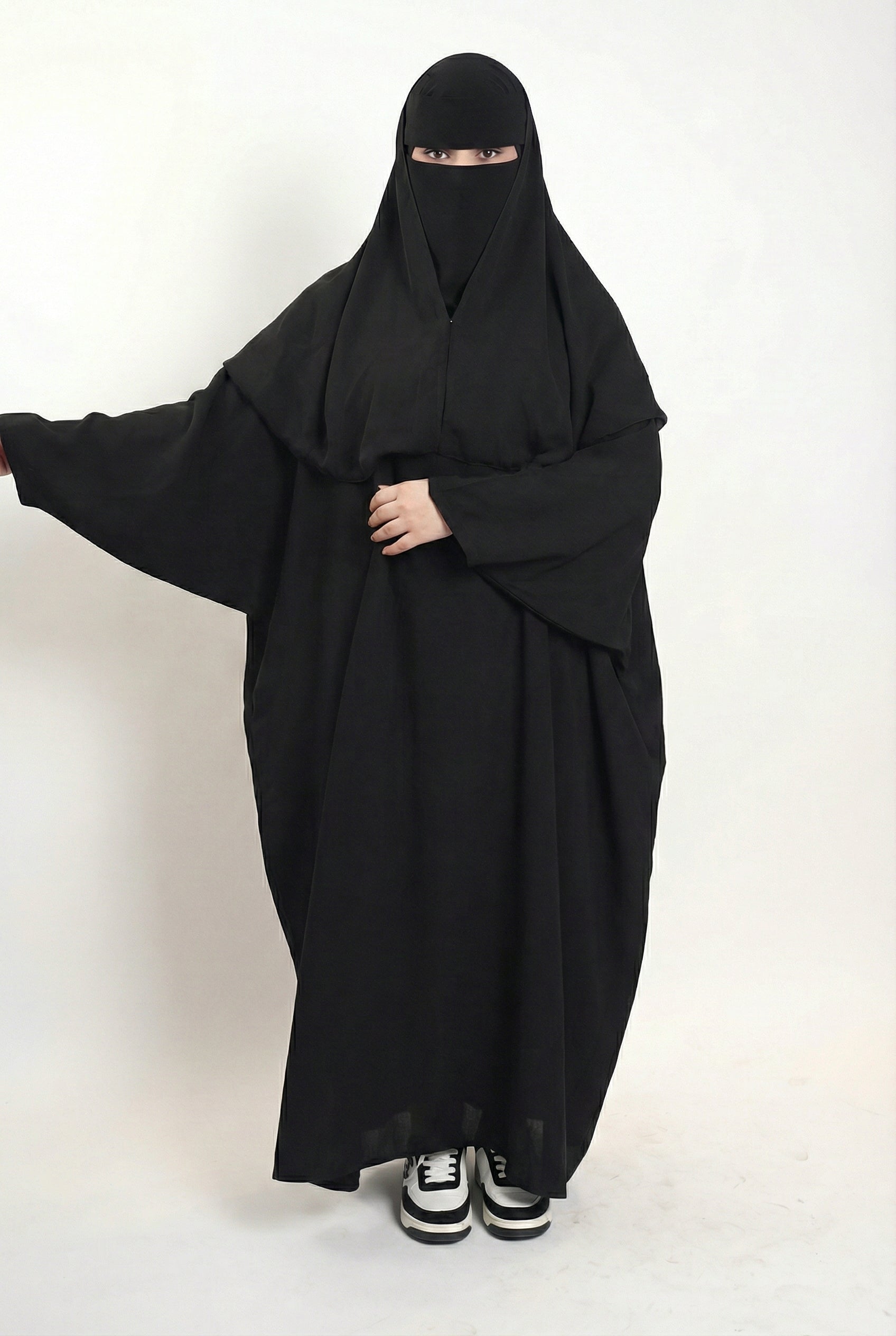 ABAYA RASS + voile