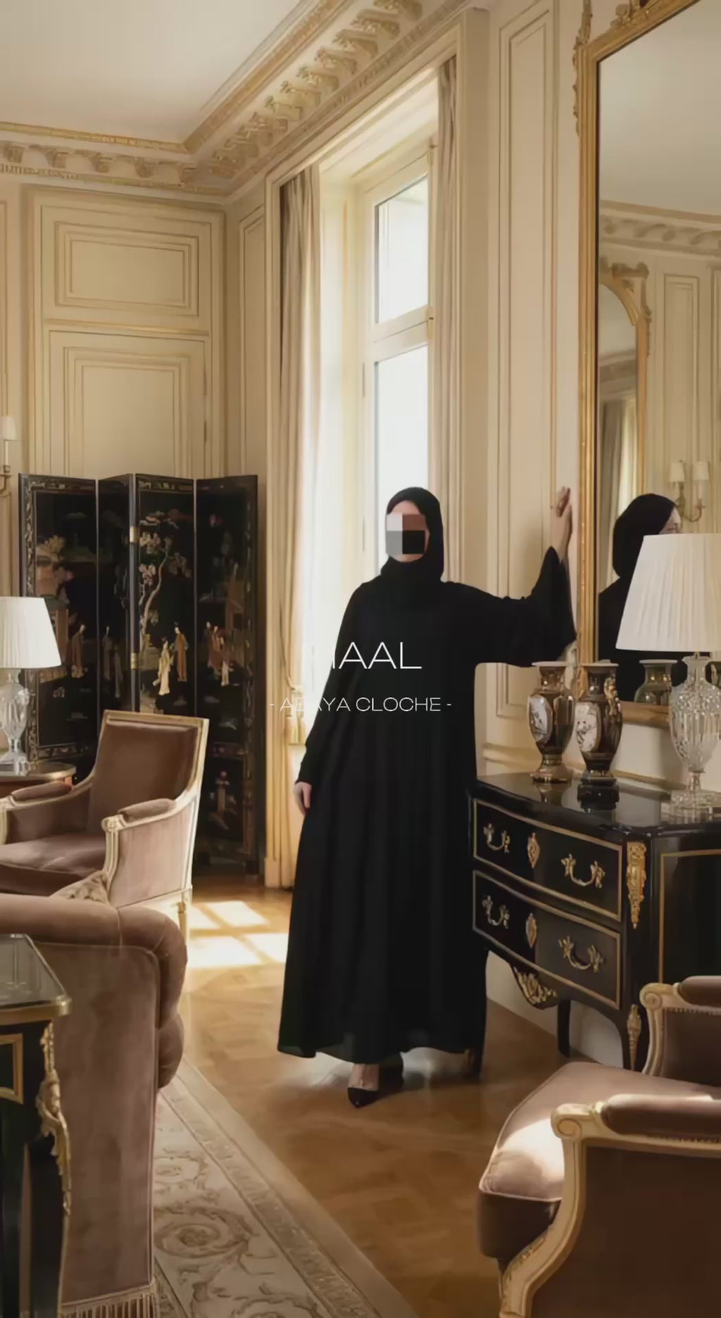 ABAYA CLOCHE + voile